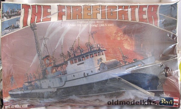 Revell 1/84 The Firefighter Harbor Fire Boat, 5200 plastic model kit